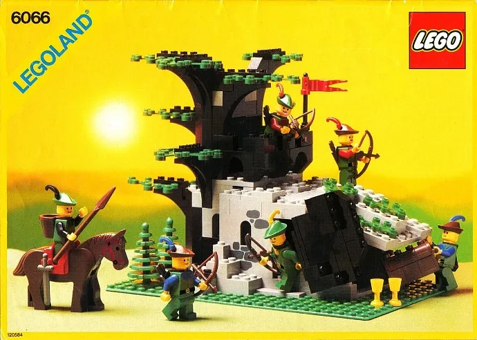 LEGO 6066-1 Camouflaged Outpost