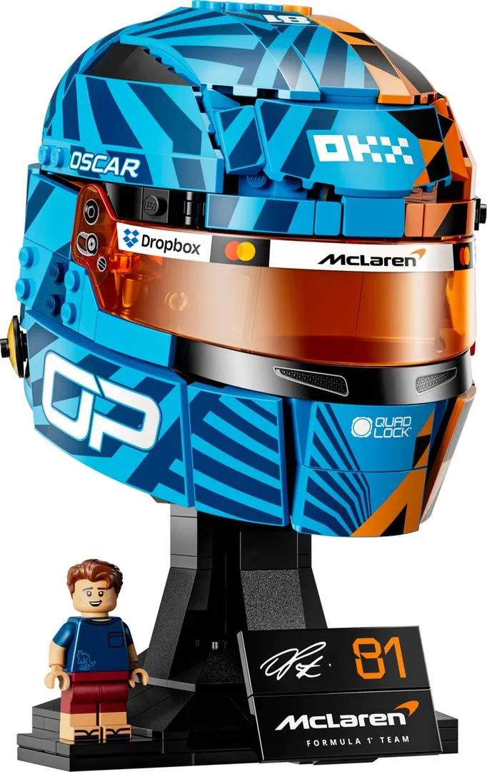 LEGO 43017-1 McLaren Mastercard F1 Team Oscar Piastri Helmet