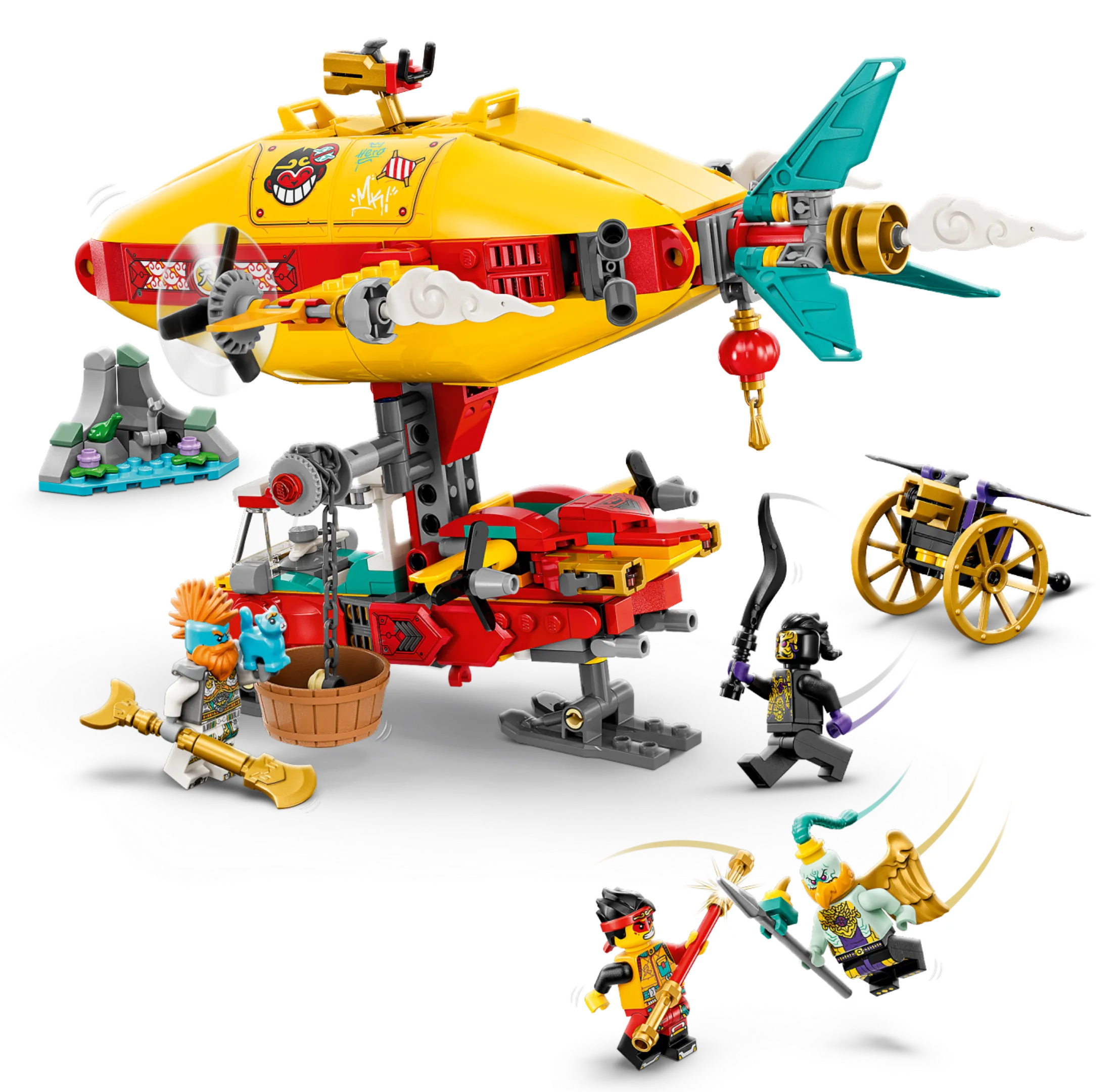 LEGO 80046-1 Monkie Kid's Cloud Airship