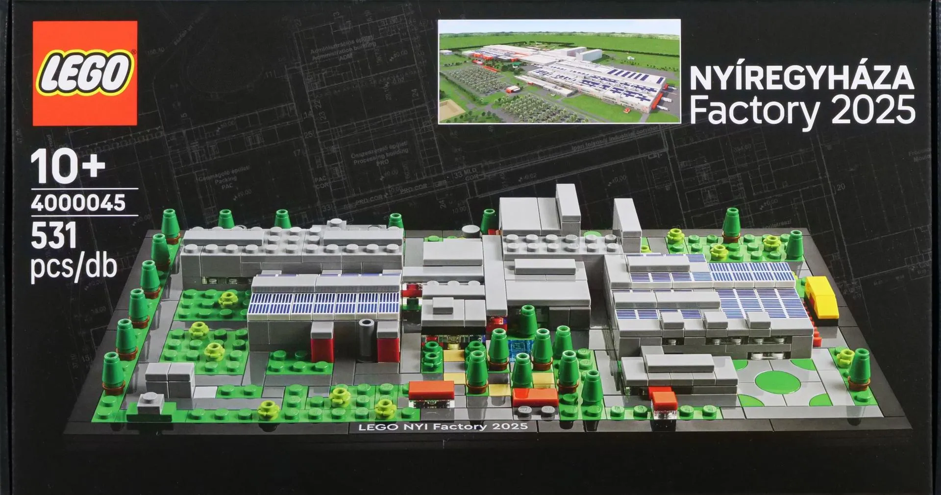 LEGO 4000045-1 Nyíregyháza 2025 Factory