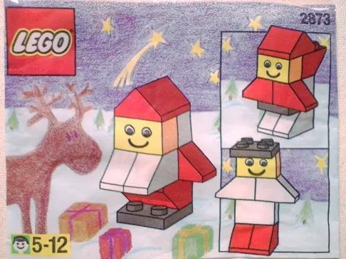 LEGO 2873-1 Small Santa Claus