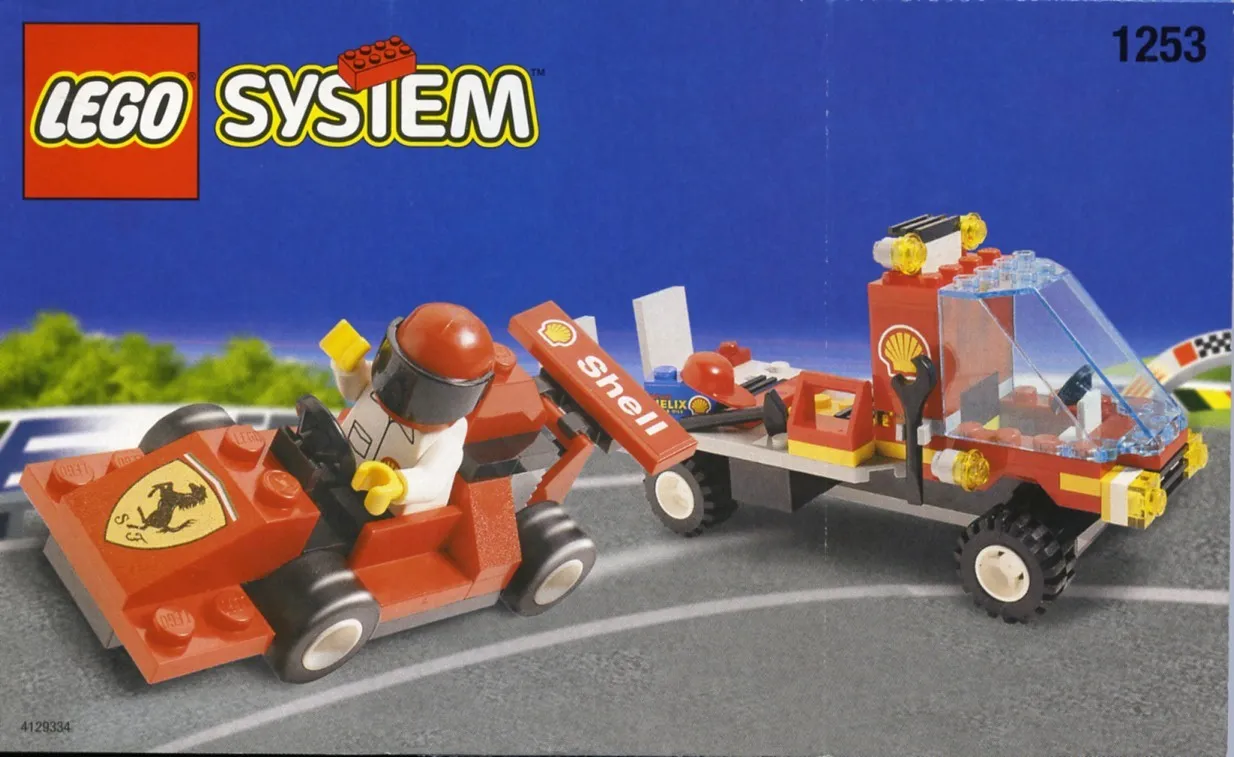 LEGO 1253-1 Shell Car Transporter