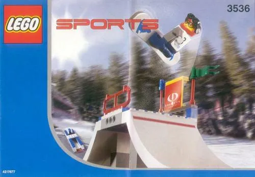 LEGO 3536-1 Snowboard Big Air Comp