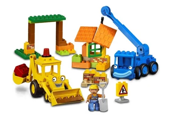 LEGO 3297-1 Scoop and Lofty at the Building Yard