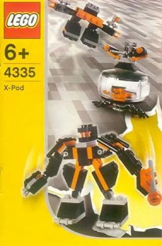 LEGO 4335-1 Black Robots Pod