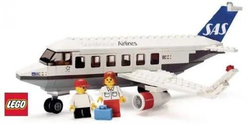 LEGO 4032-2 Passenger Plane - SAS Version