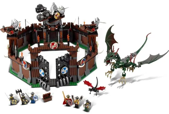 LEGO 7019-1 Viking Fortress against the Fafnir Dragon