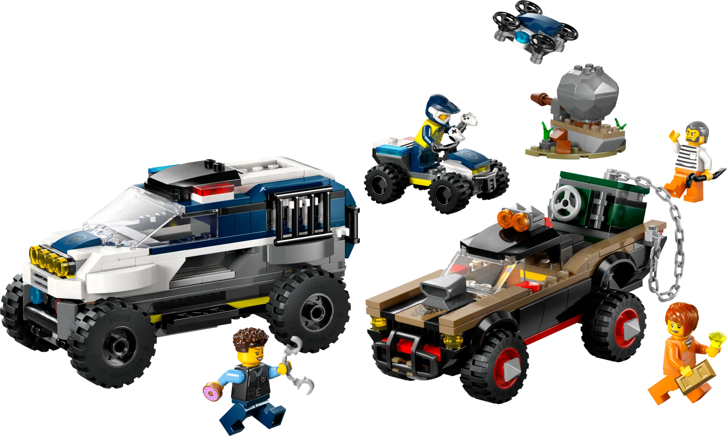 LEGO 60449-1 Off-Road Police Car Chase
