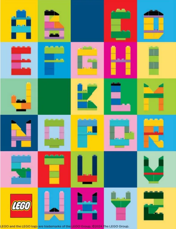 LEGO EG00143-1 Alphabet Bricks