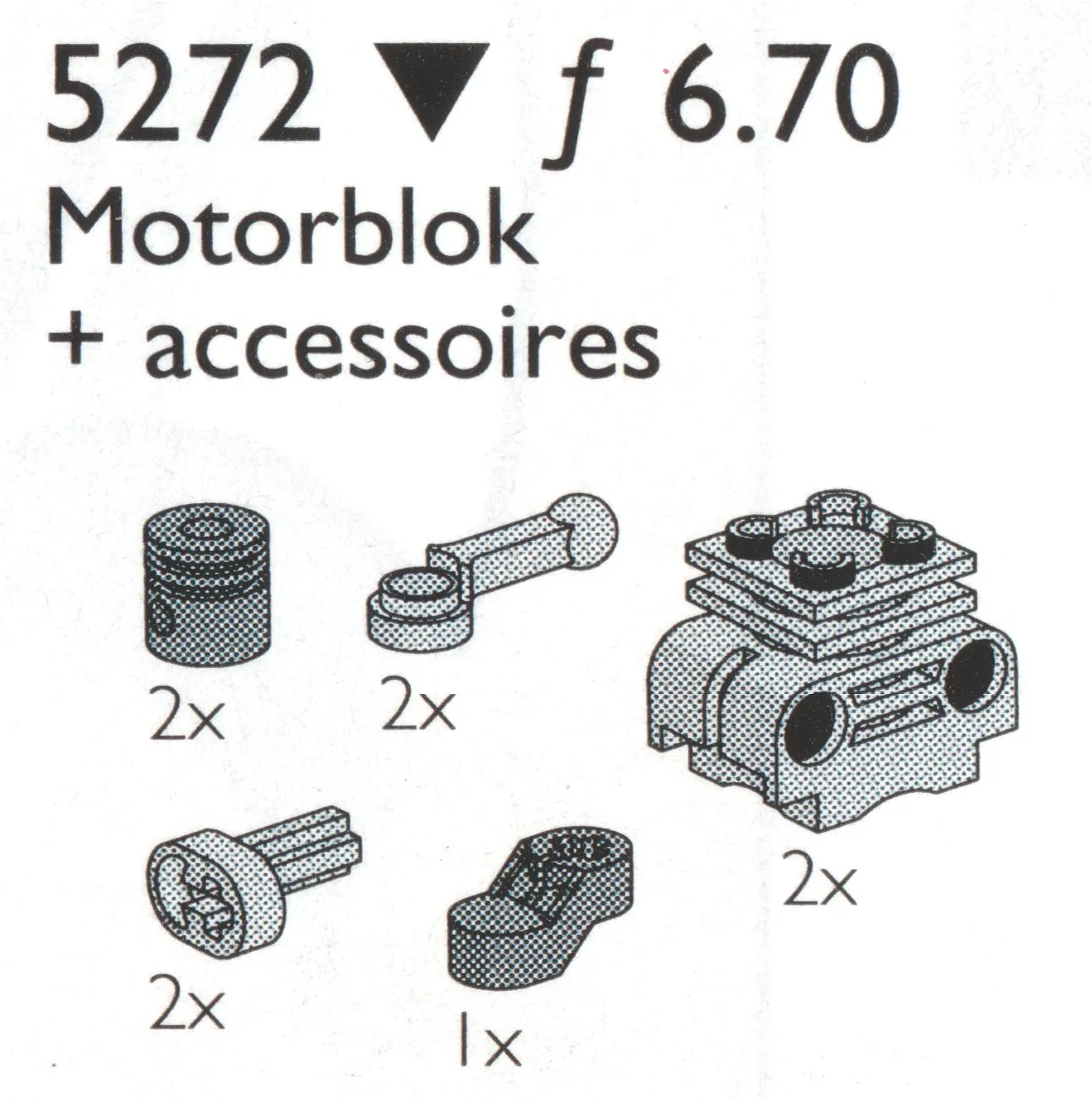LEGO 5272-1 Cylinder Motor