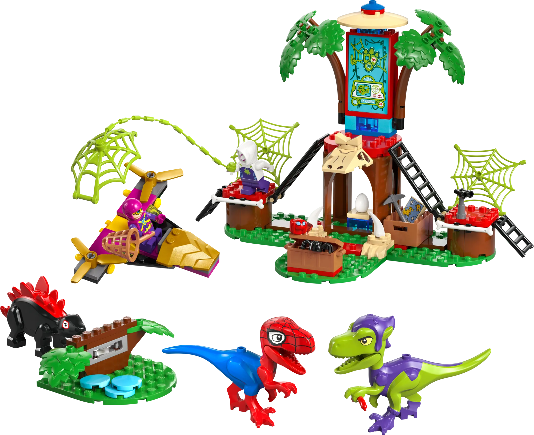 LEGO 11200-1 Spidey and Gobby's Raptor Battle at Tree House HQ