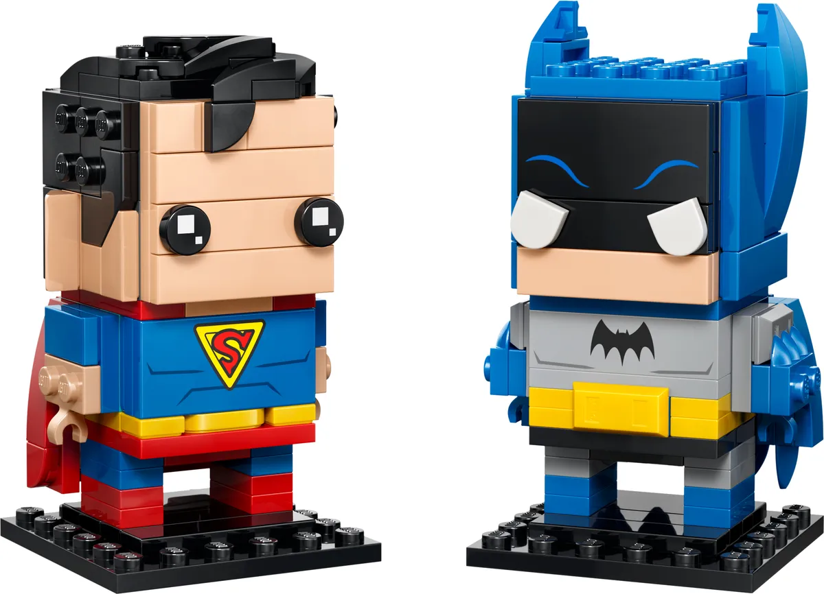 LEGO 40859-1 Golden Age Superman and Batman Figures