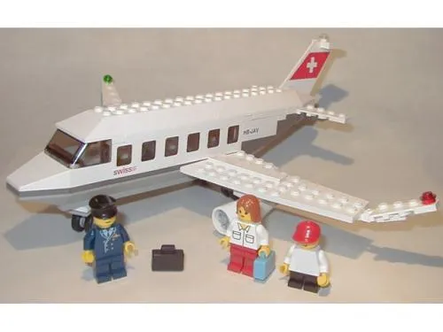 LEGO 4032-8 Passenger Plane - SWISS Version