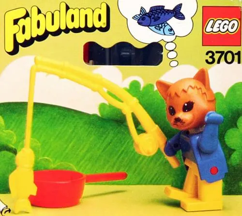 LEGO 3701-1 Fisherman Cornelius Cat