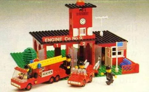 LEGO 590-1 Engine Co. No. 9