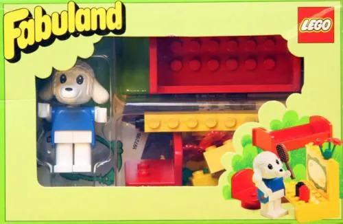 LEGO 3792-1 Lisa Lamb's Bedroom
