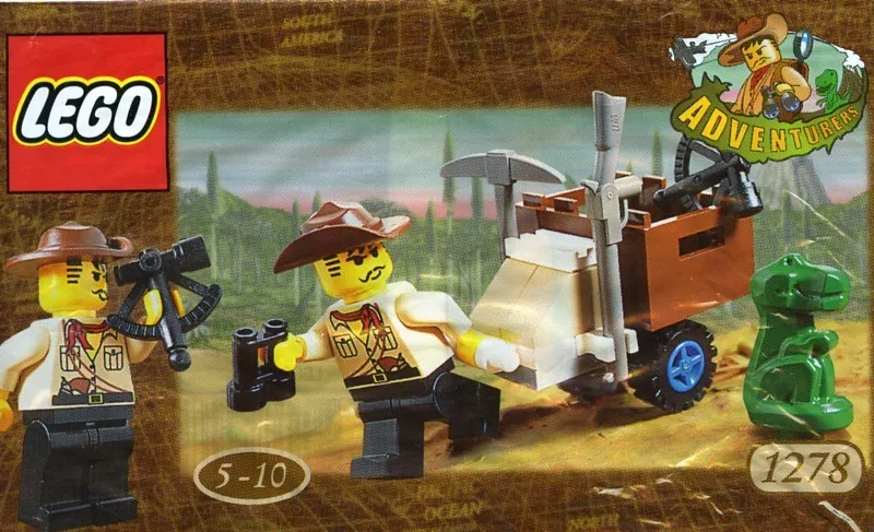 LEGO 1278-1 Johnny Thunder and Baby T
