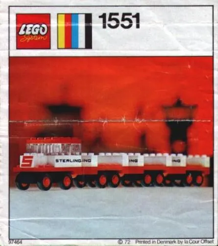 LEGO 1551-2 Sterling Luggage Carrier