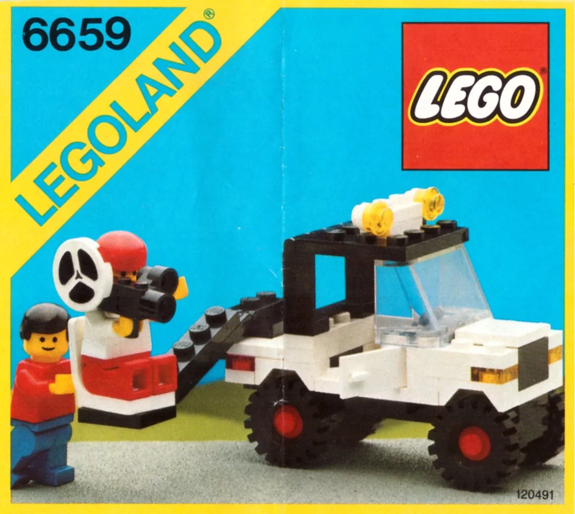 LEGO 6659-1 TV Camera Crew