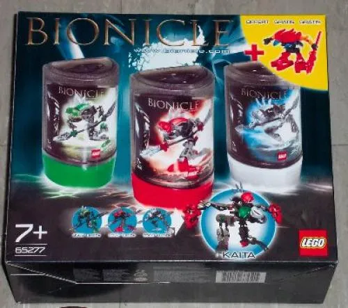 LEGO 65277-1 Rahkshi Kaita Za Pack (Includes Turahk Lerahk Kurahk and Tahnok Va)