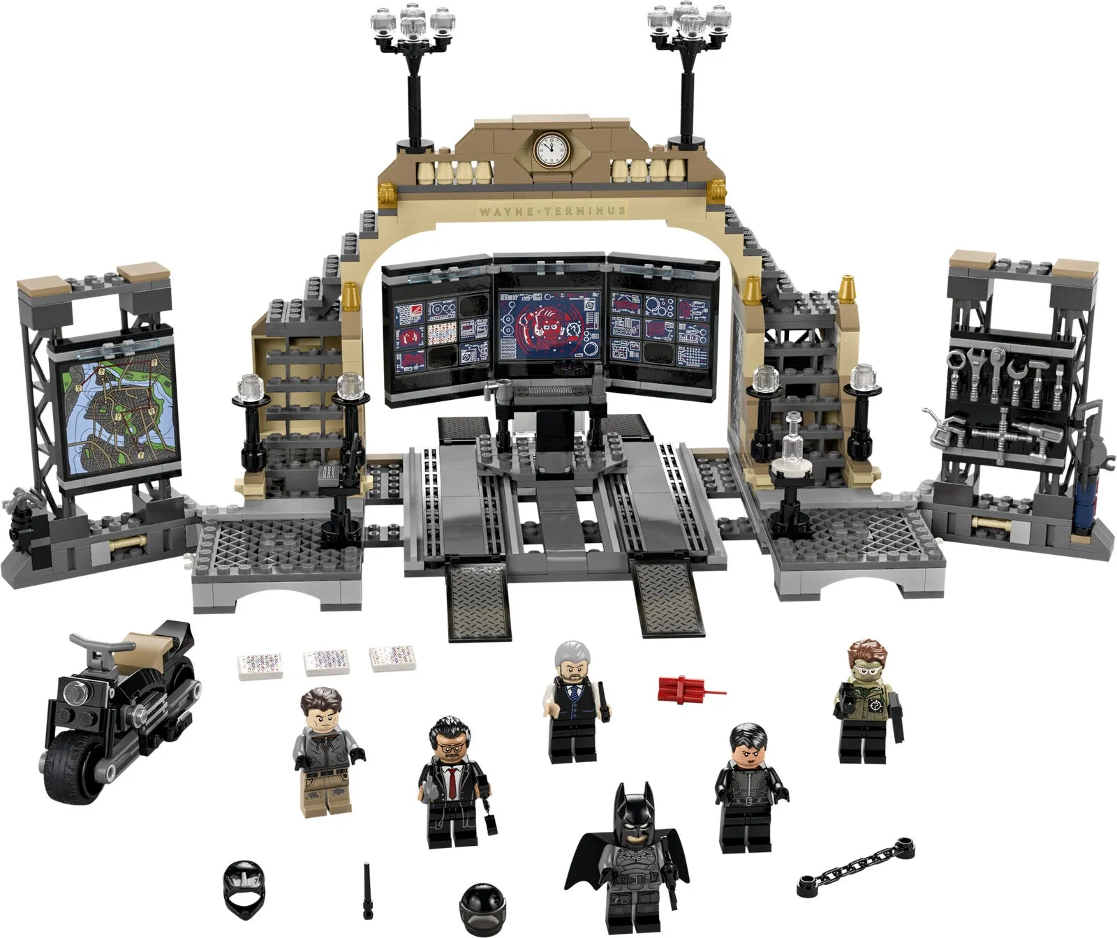LEGO 76183-1 Batcave: The Riddler Face-off