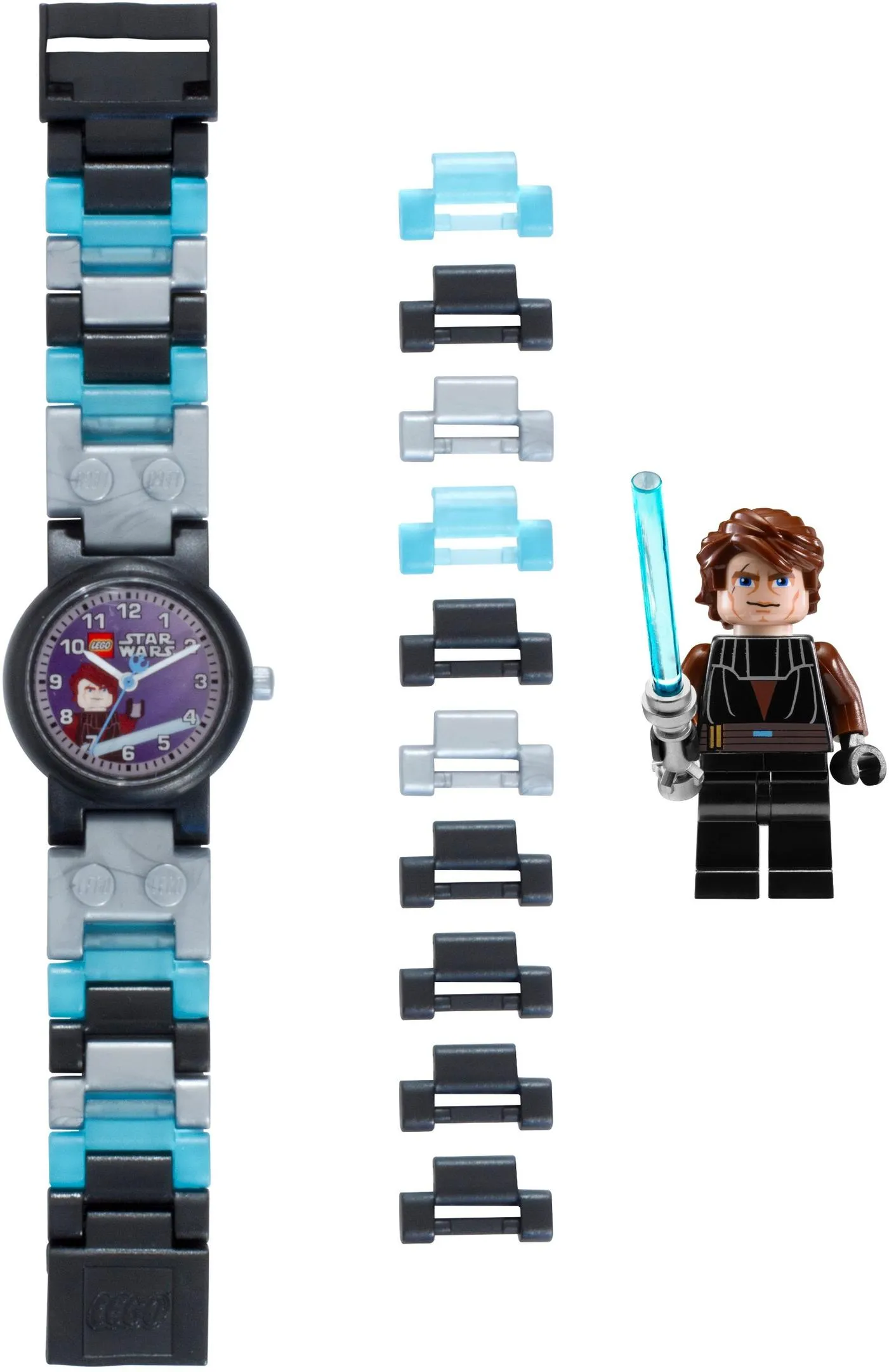 LEGO 5005011-1 Anakin Skywalker Buildable Watch with Toy
