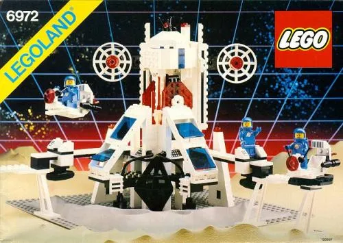 LEGO 6972-1 Polaris I Space Lab