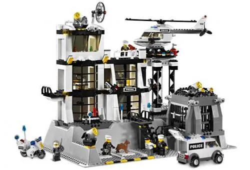 LEGO 7237-1 Police Station [Lighted Figure]