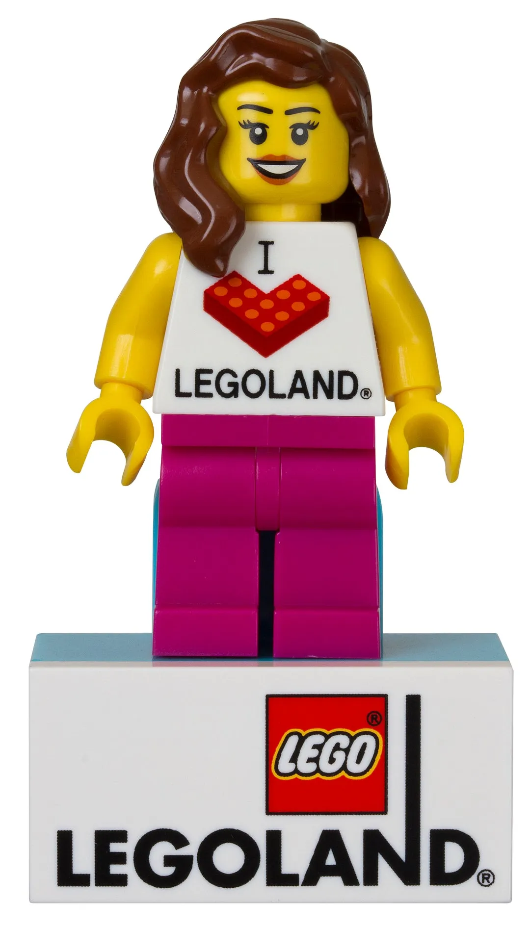 LEGO 851331-1 I [Heart] LEGOLAND Minifigure Magnet (Female)