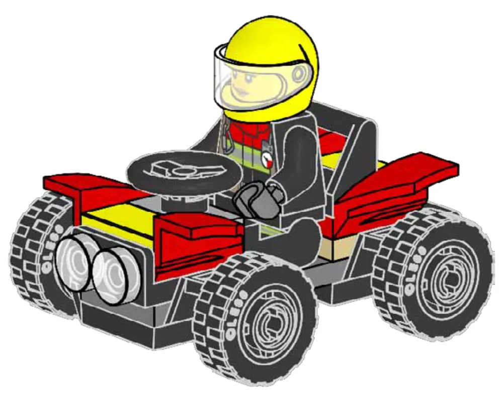 LEGO 952409-1 Fire Buggy