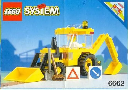 LEGO 6662-1 Backhoe