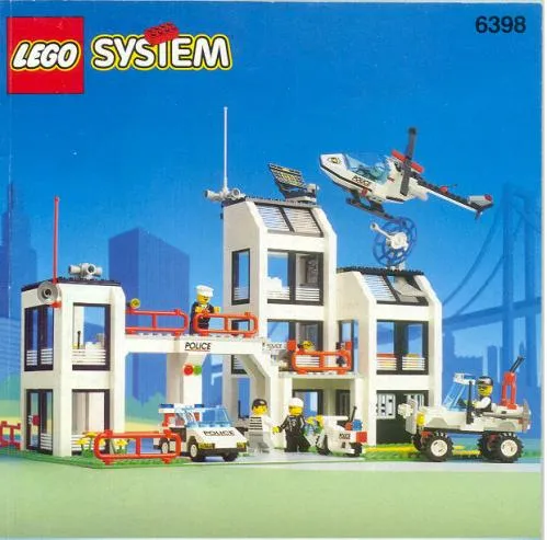 LEGO 6398-1 Central Precinct HQ