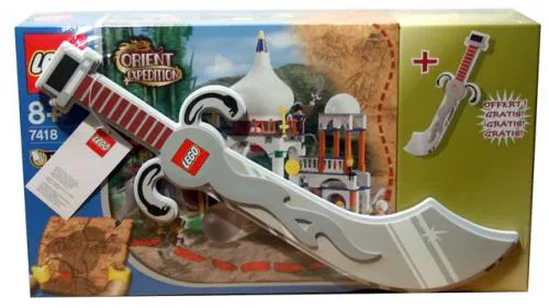 LEGO 7418-2 Scorpion Palace and Foam Scimitar