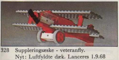 LEGO 328-2 Biplane