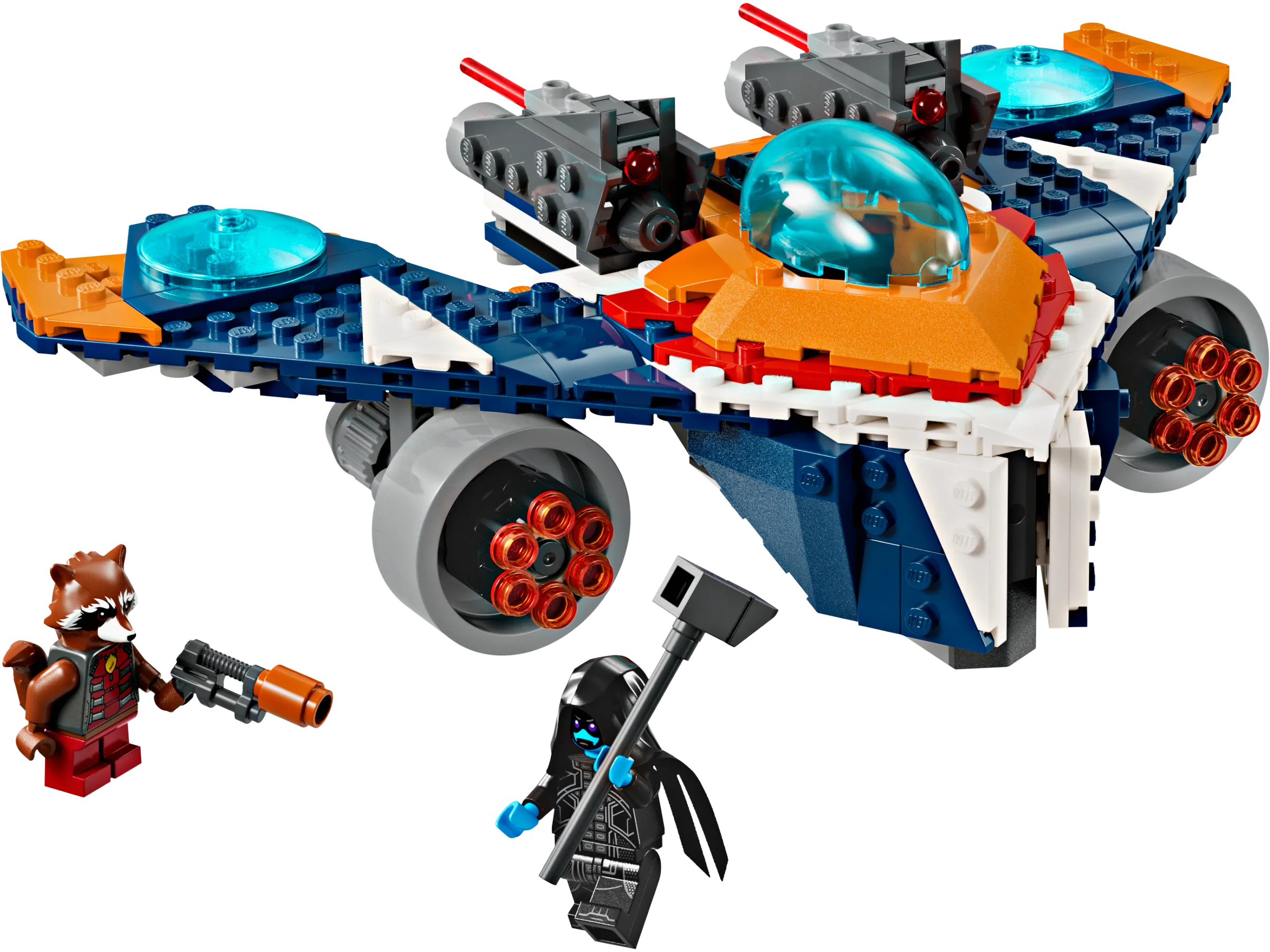 LEGO 76278-1 Rocket's Warbird vs. Ronan