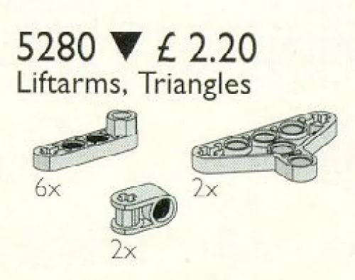 LEGO 5280-1 Liftarms & Triangles / Liftarms, Triangles
