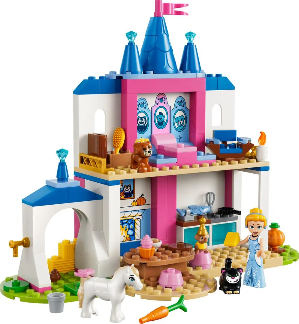 LEGO 43283-1 Cinderella Animal Friends Castle