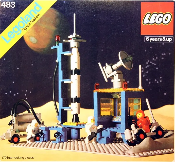 LEGO 483-1 Alpha-1 Rocket Base