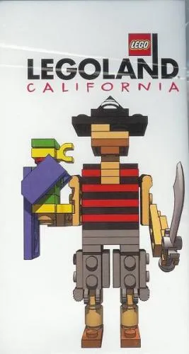 LEGO llca27-1 Legoland Pirate with Parrot (Legoland California)