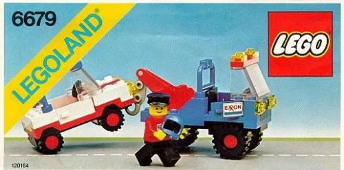 LEGO 6679-2 Exxon Tow Truck