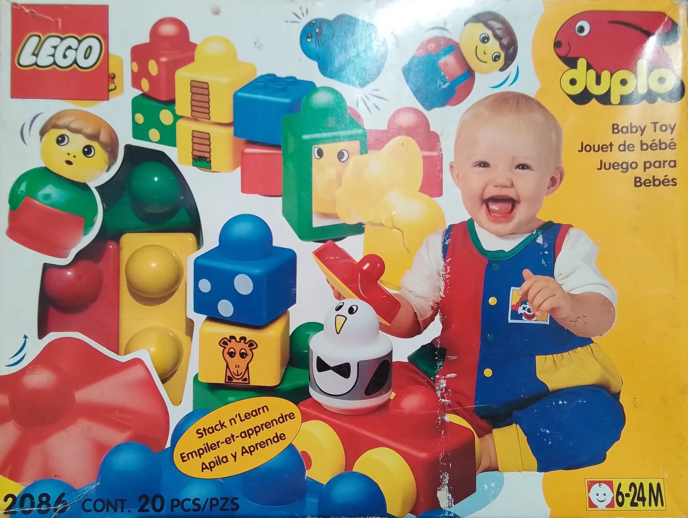LEGO 2086-1 XLarge Stack 'n' Learn Set