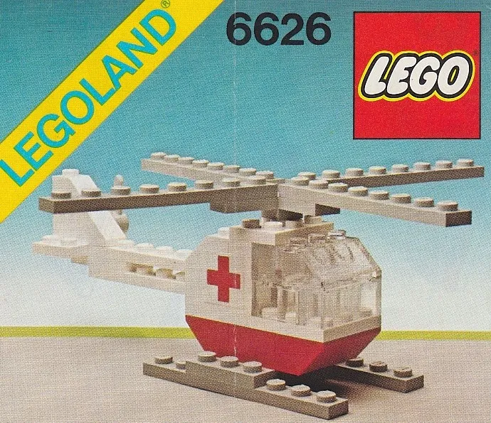 LEGO 6626-1 Rescue Helicopter