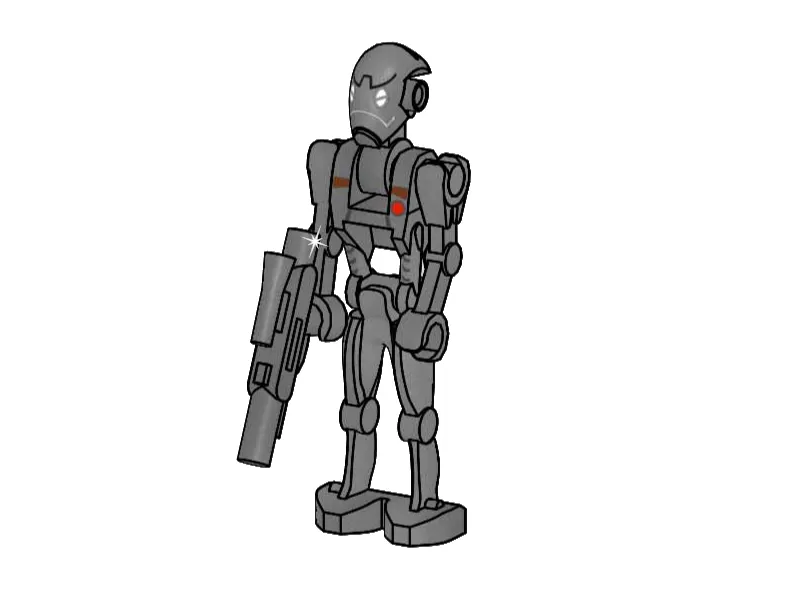 LEGO L0002235-1 Commando Droid