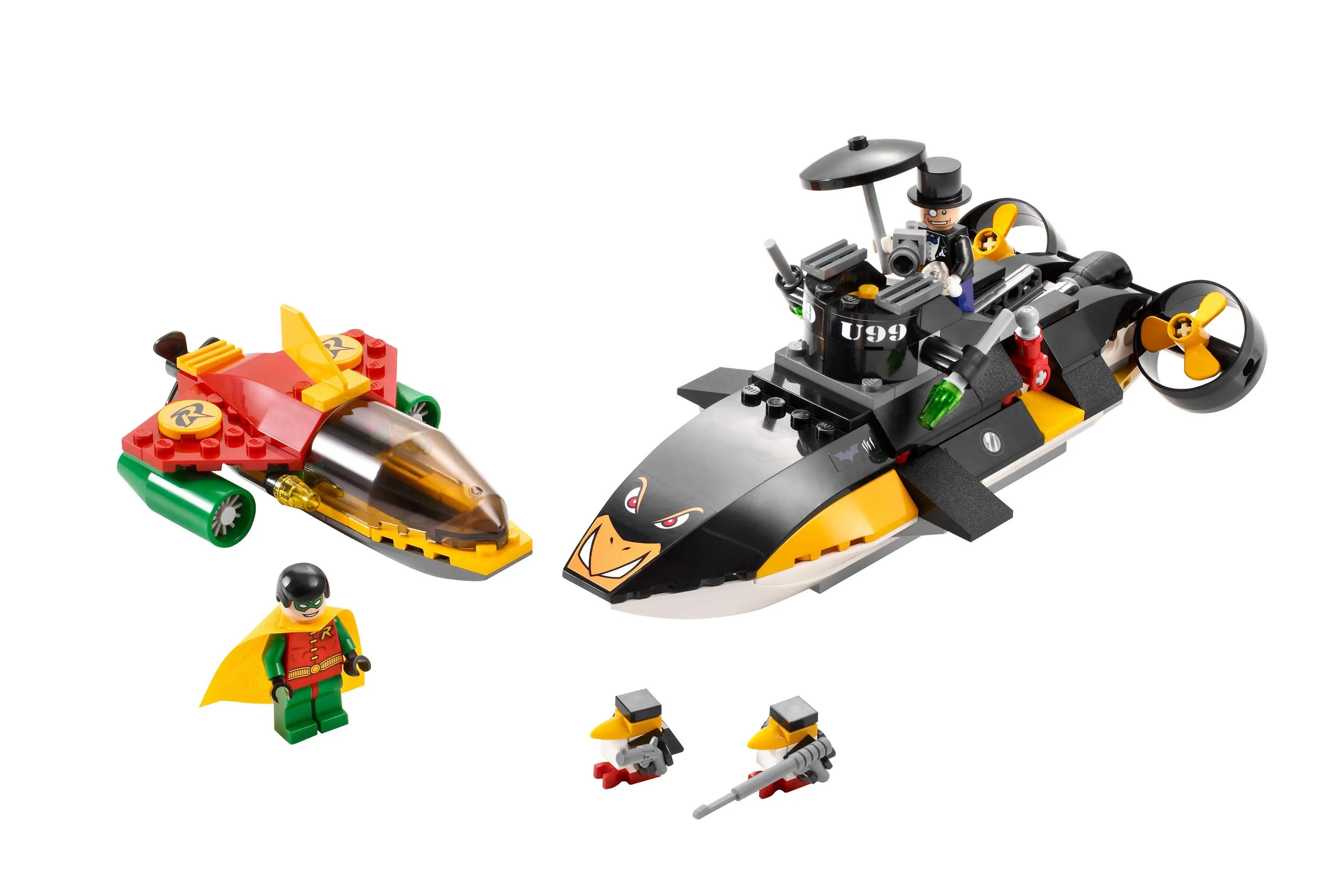LEGO 7885-1 Robin's Scuba Jet: Attack of The Penguin