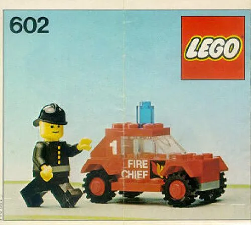LEGO 602-1 Fire Chief's Car
