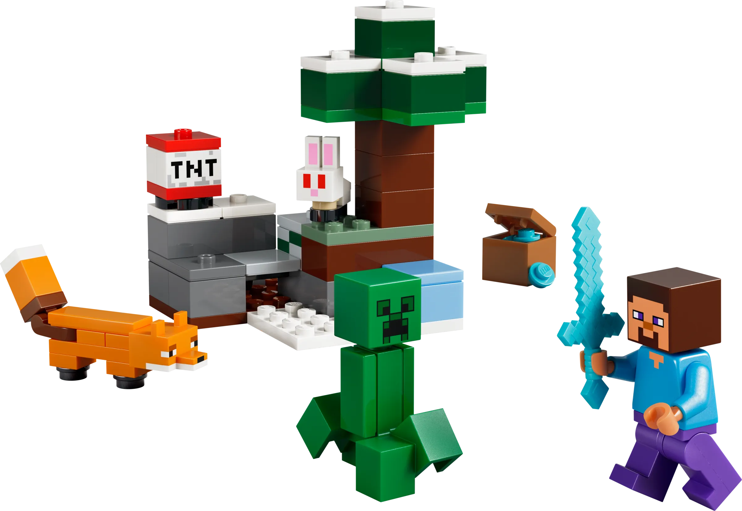 LEGO 21583-1 Steve's Taiga Adventure