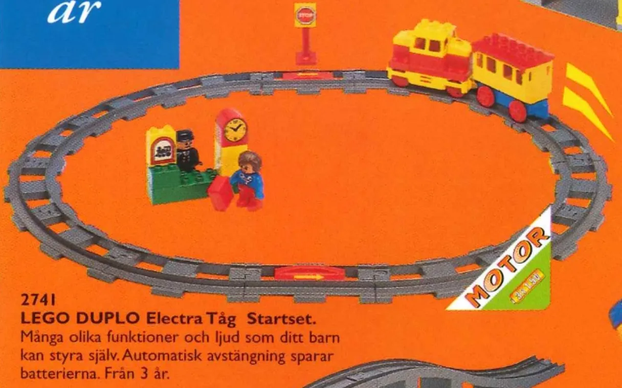 LEGO 2741-1 Electric Train Starter Set
