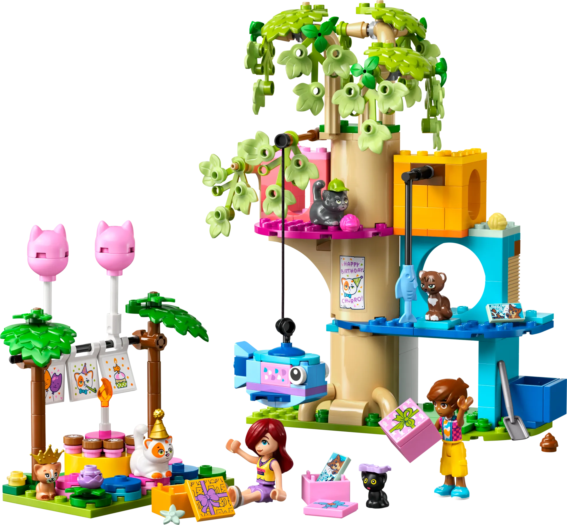 LEGO 42666-1 Cat Birthday Party & Tree House