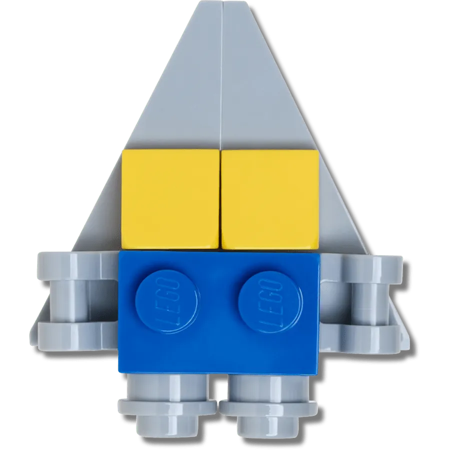LEGO 10018249-1 Spaceship Jibbitz