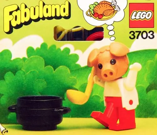LEGO 3703-1 Peter Pig the Cook